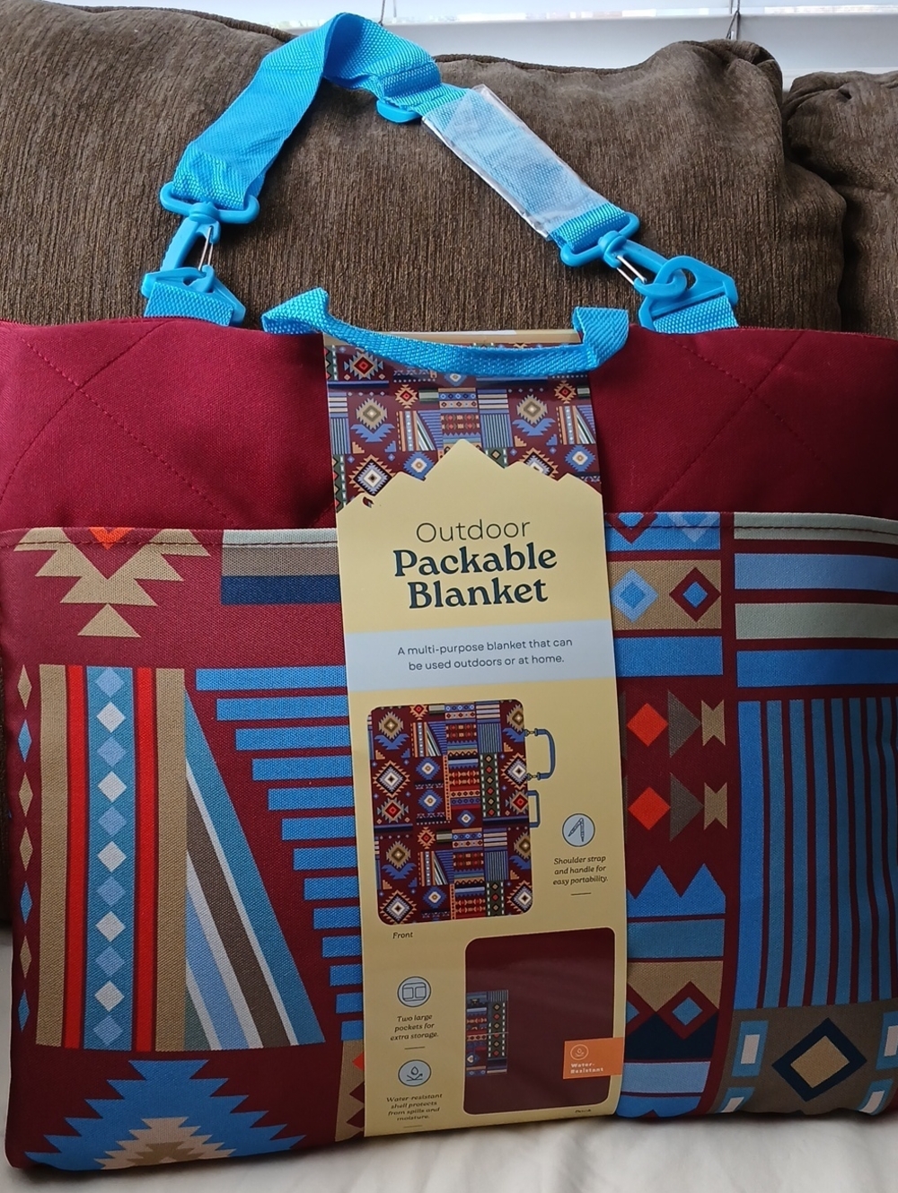 Outdoor Packable Blanket 60"x 72"